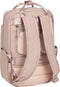 New Rebels Unisex Harper Miami Rugzak - 9L waterdichte rugzak met dubbele sluiting - 13 inch laptopvak - Waterafstotende ritssluiting - Gewatteerde riemen, ideaal voor werk & school - Oudroze