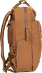 New Rebels Unisex Harper Miami Rugzak - 9L waterdichte rugzak met dubbele sluiting - 13 inch laptopvak - Waterafstotende ritssluiting - Gewatteerde riemen, ideaal voor werk & school - Cognac bruin