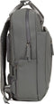 New Rebels Unisex Harper Miami Rugzak - 9L waterdichte rugzak met dubbele sluiting - 13 inch laptopvak - Waterafstotende ritssluiting - Gewatteerde riemen, ideaal voor werk & school - Antraciet