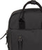New Rebels Unisex Harper Miami Rugzak - 9L waterdichte rugzak met dubbele sluiting - 13 inch laptopvak - Waterafstotende ritssluiting - Gewatteerde riemen, ideaal voor werk & school - Zwart