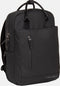New Rebels Unisex Harper Miami Rugzak - 9L waterdichte rugzak met dubbele sluiting - 13 inch laptopvak - Waterafstotende ritssluiting - Gewatteerde riemen, ideaal voor werk & school - Zwart