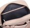 New Rebels Unisex Harper Miami Rugzak - 9L waterdichte rugzak met dubbele sluiting - 13 inch laptopvak - Waterafstotende ritssluiting - Gewatteerde riemen, ideaal voor werk & school - Oudroze
