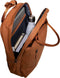 New Rebels Unisex Harper Miami Rugzak - 9L waterdichte rugzak met dubbele sluiting - 13 inch laptopvak - Waterafstotende ritssluiting - Gewatteerde riemen, ideaal voor werk & school - Cognac bruin