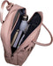 New Rebels Unisex Harper Miami Rugzak - 9L waterdichte rugzak met dubbele sluiting - 13 inch laptopvak - Waterafstotende ritssluiting - Gewatteerde riemen, ideaal voor werk & school - Oudroze