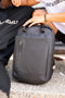 New Rebels Unisex Harper Miami Rugzak - 9L waterdichte rugzak met dubbele sluiting - 13 inch laptopvak - Waterafstotende ritssluiting - Gewatteerde riemen, ideaal voor werk & school - Zwart