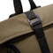 New Rebels Waterafstotende Rolltop Rugzak Mart Olijf