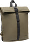 New Rebels Waterafstotende Rolltop Rugzak Mart Olijf