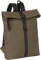 New Rebels Waterafstotende Rolltop Rugzak Mart Olijf