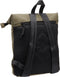 New Rebels Waterafstotende Rolltop Rugzak Mart Olijf