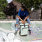 New Rebels Waterafstotende Rolltop Rugzak met Laptopvak 15'' Mart Mint