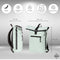 New Rebels Waterafstotende Rolltop Rugzak met Laptopvak 15'' Mart Mint