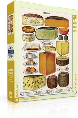 New York Puzzle Company Cheese - 500 pieces