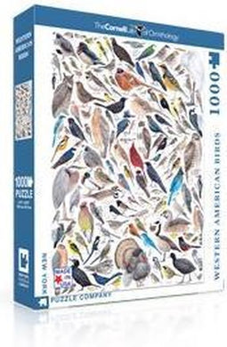 New York Puzzle Company - Cornell Lab Birds of Western America - 1000 stukjes puzzel