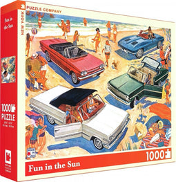New York Puzzle Company - General Motors Fun in the Sun - 1000 stukjes puzzel