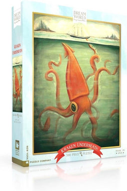 New York Puzzle Company Kraken Underneath - 500 pieces