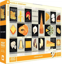 New York Puzzle Company - Neil Packer Cheese Board - 1000 stukjes puzzel