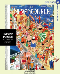 New York Puzzle Company - New Yorker Beachgoing - 1000 stukjes puzzel