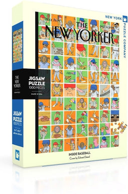 New York Puzzle Company - New Yorker Inside Baseball - 1000 stukjes puzzel