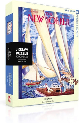 New York Puzzle Company - New Yorker Regatta - 1000 stukjes puzzel