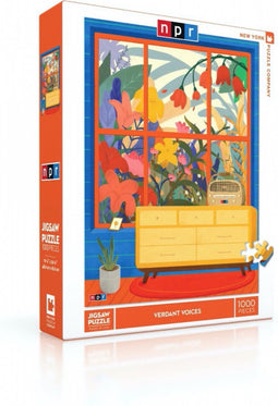 New York Puzzle Company - NPR Verdant Voices - 1000 stukjes puzzel