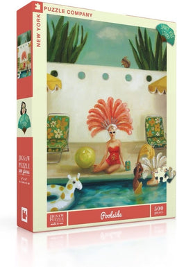 New York Puzzle Company Poolside - 500 pieces