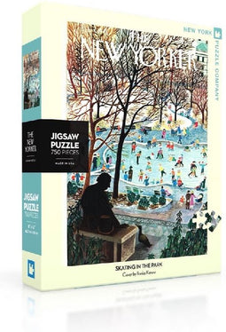 New York Puzzle Company Skating in the Park - 750 pieces