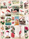 New York Puzzle Company - Vintage Images Flamingos and Flowers - 1000 stukjes puzzel