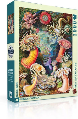 New York Puzzle Company - Vintage Images Sea Anemones - 1000 stukjes puzzel