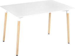 NEWBERRY - Eettafel - Wit - MDF