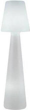 NewGarden Lola 110 cm buitenverlichting staande lamp wit kunststof