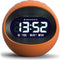 Newgate Centre Of The Earth LCD Alarm Klok - Oranje