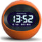 Newgate Centre Of The Earth LCD Alarm Klok - Oranje