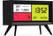 Newgate Spectronoma LCD Alarm Klok - Zwart