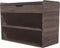 Schoenenkast met bankje - halbankje met schoenen opbergvakken - bruin grijskleurig