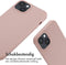 iMoshion Hoesje Geschikt voor iPhone 14 Plus Hoesje Met Koord - iMoshion Siliconen hoesje met koord - roze