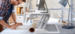 NewStar NS-WS100WHITE zit-sta werkplek