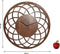 NeXtime Big Dreamcatcher - Klok - Rond - Hout - Ø 60 cm - Bruin