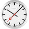 NeXtime NeXtime NE-3999ST Wandklok Dia. 35 Cm, Geborsteld Aluminium, 'Station'