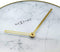 NeXtime - Stille Wandklok - 40 cm - Glas / Metaal - Wit - 'Marble'
