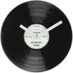 Nextime wand of tafelklok Little Spinning Time glas