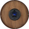 NeXtime - wandklok - 35 cm - Hout - Bruin - 'Wood Wood Medium'