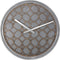 NeXtime - Wandklok - 39.5cm - Polyresin/Hout- Grijs - 'Concreto Love'