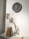 NeXtime - Wandklok - 39.5cm - Polyresin/Hout- Grijs - 'Concreto Love'
