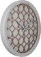 NeXtime - Wandklok - 39.5cm - Polyresin/Hout- Grijs - 'Concreto Love'