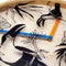 NeXtime - Wandklok - 40 cm - Hout - Multi color - 'Tropical birds'