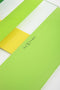 Nextime wandklok Bold Stripes glas - Kleur - Groen