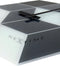 Nextime wandklok Cubic glas