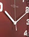 Nextime wandklok Dash - Kleur - Rood