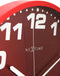 Nextime wandklok Dash - Kleur - Rood