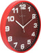 Nextime wandklok Dash - Kleur - Rood